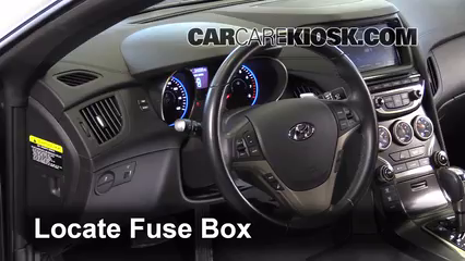 2013 Hyundai Genesis Coupe 2.0T Premium 2.0L 4 Cyl. Turbo Fuse (Interior) Replace